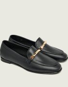 Furla De piele pantofi loafer HERITAGE