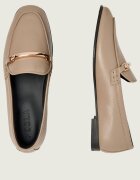 Furla De piele pantofi loafer HERITAGE