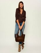 Furla Geantă shopper Dora M | piele întoarsă