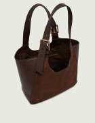 Furla Geantă shopper Dora M | piele întoarsă