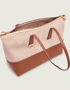 Furla Geantă shopper OLIVIA cu adaos de piele