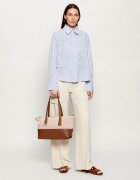 Furla Geantă shopper OLIVIA cu adaos de piele