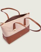 Furla Geantă shopper OLIVIA cu adaos de piele