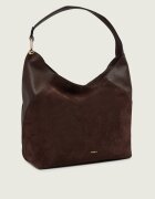 Furla Hobo Lara L | piele întoarsă cu adaos de piele