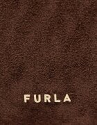 Furla Hobo Lara | piele întoarsă cu adaos de piele