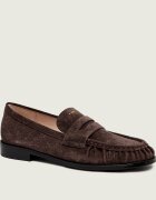 Furla Pantofi loafer Soft | piele întoarsă