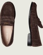Furla Pantofi loafer Soft | piele întoarsă