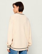 Gaëlle Paris Pulover | Loose fit cu adaos de lână