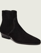 Gant Botine Bassotte | piele întoarsă cu adaos de piele
