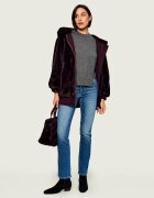 Gant Botine Bassotte | piele întoarsă cu adaos de piele