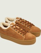 Gant Căptușite sneakers Avona | piele întoarsă | shearling