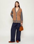 Gant De lână cardigan VARSITY | Loose fit cu adaos de cașmir