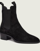 Gant Ghete chelsea cu toc St Broomly | piele întoarsă