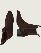 Gant Ghete chelsea cu toc St Broomly | piele întoarsă