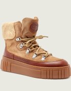Gant Insulete Snowmont | shearling | piele întoarsă