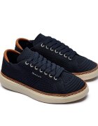 Gant Sneakers San Prep cu adaos de piele