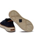 Gant Sneakers San Prep cu adaos de piele