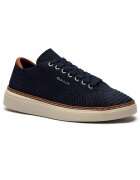 Gant Sneakers San Prep cu adaos de piele
