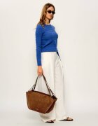 Gianni Chiarini Geantă shopper Bloom | piele întoarsă