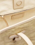 Gianni Chiarini Geantă shopper Marcella cu adaos de piele