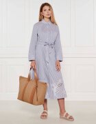 Gianni Chiarini Geantă shopper Sara cu adaos de piele