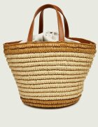 Gianni Chiarini Geantă tip sac Mae cu adaos de piele