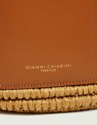 Gianni Chiarini Geantă tip sac Mae cu adaos de piele