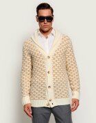 Gran Sasso De lână cardigan | Slim Fit