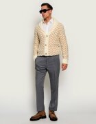 Gran Sasso De lână cardigan | Slim Fit