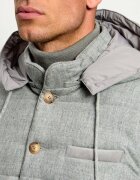 Gran Sasso De lână geacă | Slim Fit