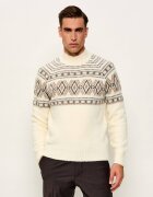 Gran Sasso De lână guler înalt | Modern fit