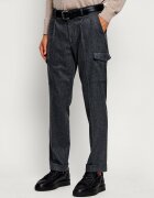 Gran Sasso De lână pantaloni chino | Tapered fit