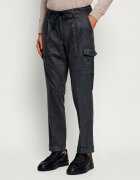 Gran Sasso De lână pantaloni chino | Tapered fit