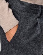 Gran Sasso De lână pantaloni chino | Tapered fit