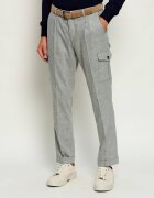 Gran Sasso De lână pantaloni chino | Tapered fit