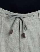 Gran Sasso De lână pantaloni chino | Tapered fit