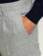 Gran Sasso De lână pantaloni chino | Tapered fit
