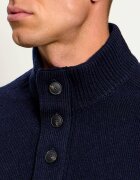 Gran Sasso De lână pulover Mock With Bot. | regular fit