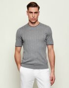 Gran Sasso De mătase pulover | Slim Fit