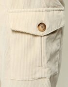 Gran Sasso Pantaloni cargo | regular fit | catifea reiată