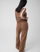 GUESS ACTIVE Pantaloni de tricot Aneira | Relaxed fit cu adaos de lână