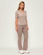 GUESS ACTIVE Pantaloni de tricot FLAMINIA | flare fit cu adaos de lână