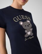 GUESS ACTIVE Tricou Rhinestones Mini Bear | regular fit