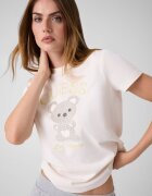 GUESS ACTIVE Tricou Rhinestones Mini Bear | regular fit