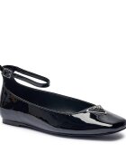 GUESS Balerini Levvis cu adaos de piele