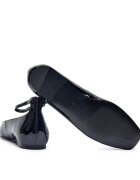 GUESS Balerini Levvis cu adaos de piele