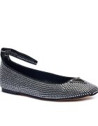 GUESS Balerini Levvise cu adaos de piele