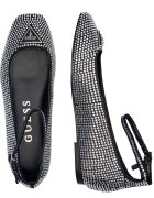 GUESS Balerini Levvise cu adaos de piele