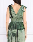 GUESS Bluză | Regular Fit cu adaos de mătase
