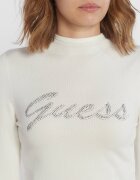 GUESS Bluză RHINESTONE LOGO | Regular Fit